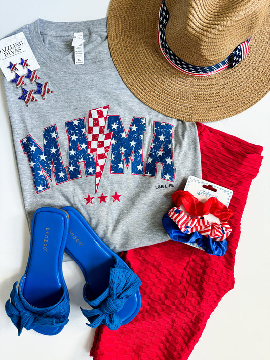 Patriotic Mama Tee