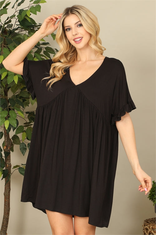 Black Babydoll Dress