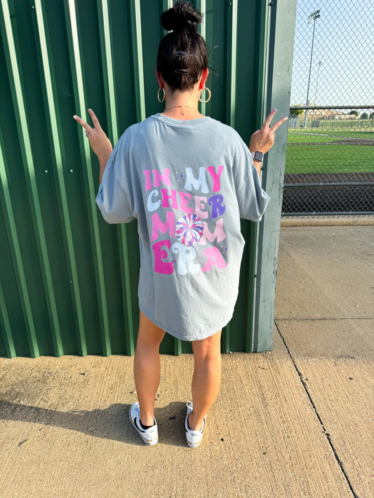 Cheer Mom Double Sided Tee