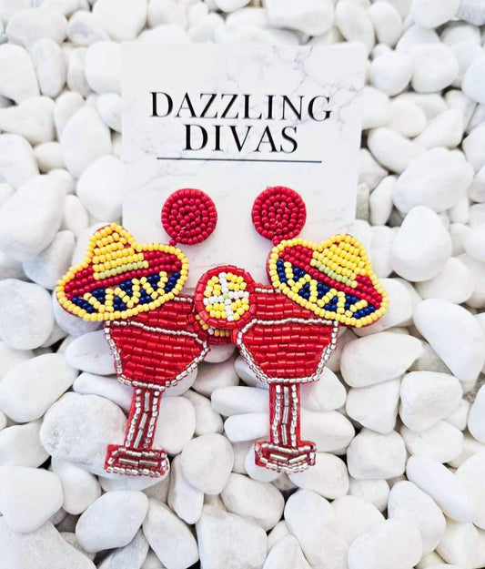 Margarita Beaded Earrings